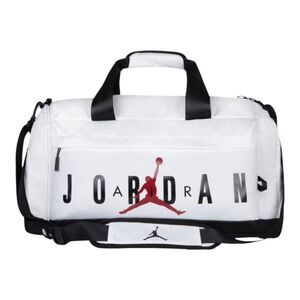 Air Jordan VELOCITY Duffle Gym Travel Bag, White  (LARGE, 69L) LM0168-001